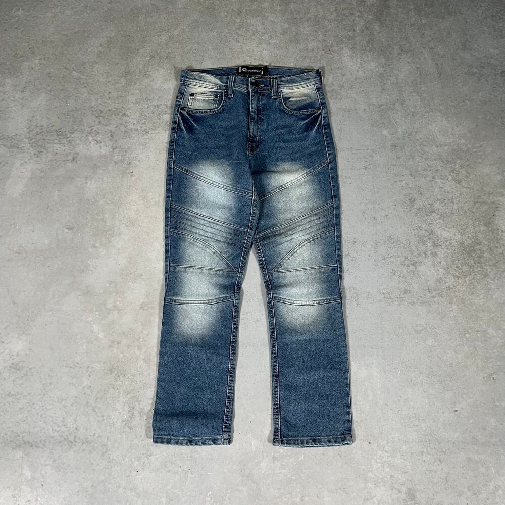 Vintage Akademiks Boys Stretch Moto Jeans Size 16 (27x27)